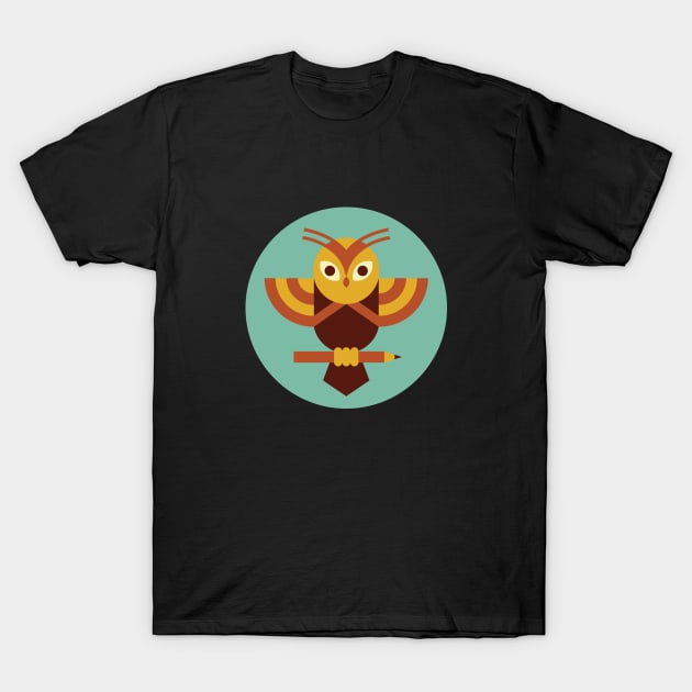 Creative Owl N°2 T-Shirt by Léo Alexandre